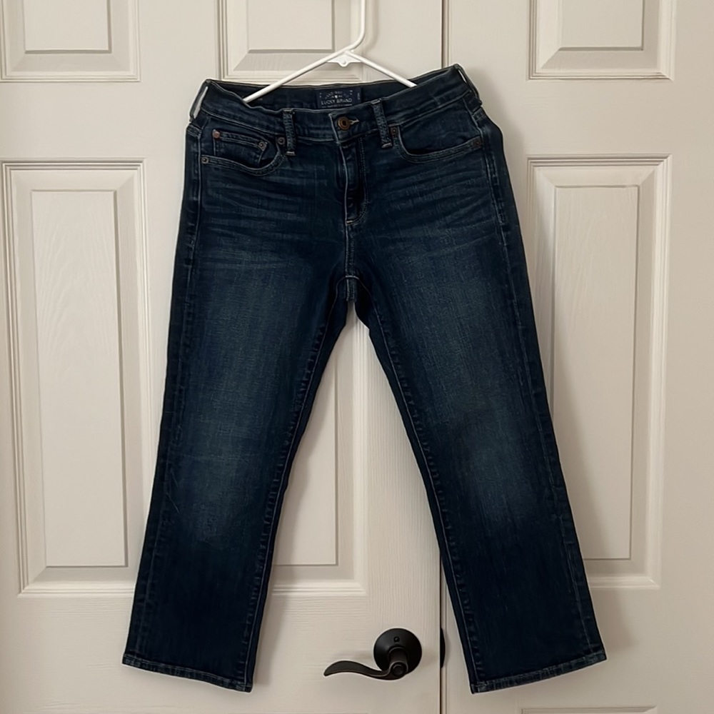 Lucky Brand Easy Rider Crop 26